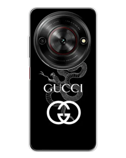 Чехол для ZTE Nubia Focus 5G с картинкой «Gucci — серебряная змея» Чехол для ZTE Nubia Focus 5G с картинкой «Gucci — серебряная змея»
