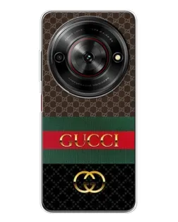 Чехол для ZTE Nubia Focus 5G с картинкой «Gucci — брендированный десерт»