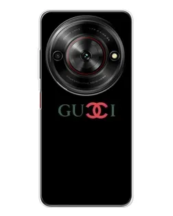 Чехол для ZTE Nubia Focus 5G с картинкой «Gucci — красный градиент»