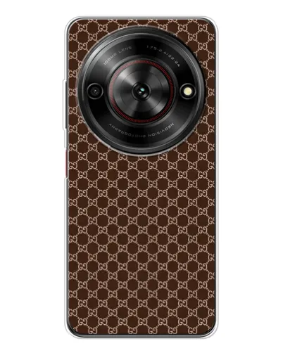 Чехол для ZTE Nubia Focus 5G с картинкой «Gucci — шоколадная сетка» Чехол для ZTE Nubia Focus 5G с картинкой «Gucci — шоколадная сетка»