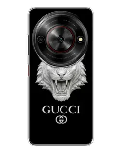 Чохол для ZTE Nubia Focus 5G з картинкою «Gucci — срібний лев» Чохол для ZTE Nubia Focus 5G з картинкою «Gucci — срібний лев»