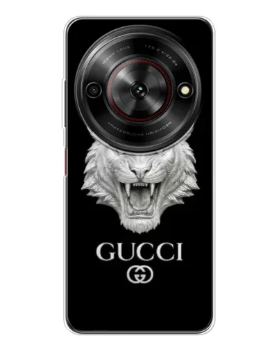 Чехол для ZTE Nubia Focus 5G с картинкой «Gucci — серебряный лев» Чехол для ZTE Nubia Focus 5G с картинкой «Gucci — серебряный лев»
