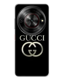 Чохол для ZTE Nubia Focus 5G з картинкою «Gucci — золото на чорному» Чохол для ZTE Nubia Focus 5G з картинкою «Gucci — золото на чорному»