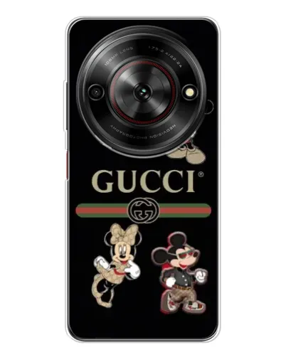 Чехол для ZTE Nubia Focus 5G с картинкой «Gucci — герои Disney и монограмма» Чехол для ZTE Nubia Focus 5G с картинкой «Gucci — герои Disney и монограмма»