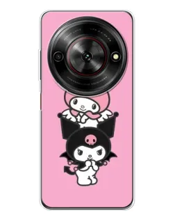 Чехол для ZTE Nubia Focus 5G с картинкой «My Melody и Kuromi» Чехол для ZTE Nubia Focus 5G с картинкой «My Melody и Kuromi»