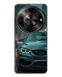 Чехол для ZTE Nubia Focus 5G с картинкой «BMW в огнях города»