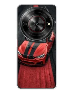 Чехол для ZTE Nubia Focus 5G с картинкой «BMW на красной дорожке»