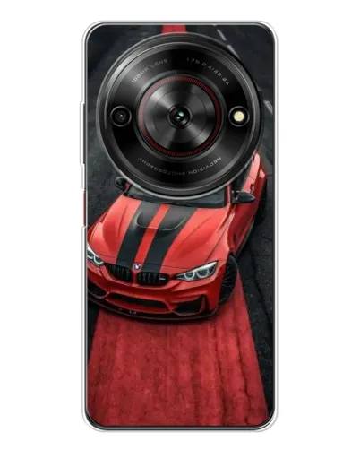Чехол для ZTE Nubia Focus 5G с картинкой «BMW на красной дорожке»