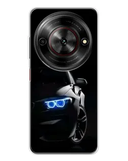 Чехол для ZTE Nubia Focus 5G с картинкой «BMW — ночной взгляд»