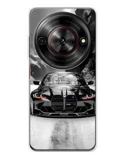 Чехол для ZTE Nubia Focus 5G с картинкой «BMW — акварельный дрифт»