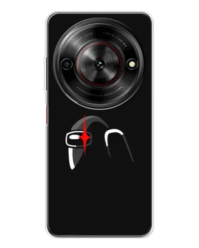 Чехол для ZTE Nubia Focus 5G с картинкой «Among Us шлем»