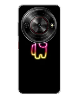 Чехол для ZTE Nubia Focus 5G с картинкой «Among Us градиент»