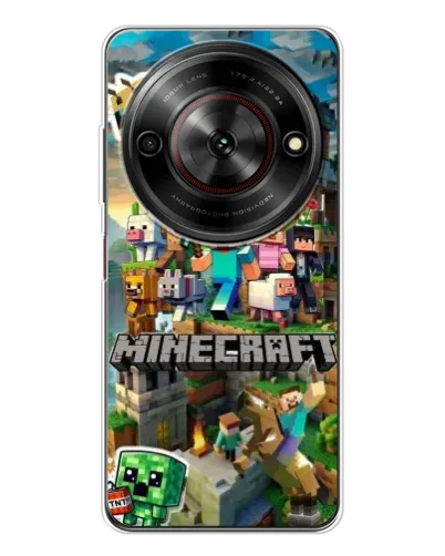 Чехол для ZTE Nubia Focus 5G с картинкой «Замок Minecraft» Чехол для ZTE Nubia Focus 5G с картинкой «Замок Minecraft»