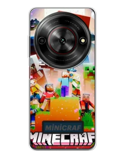 Чехол для ZTE Nubia Focus 5G с картинкой «Minecraft герои игры» Чехол для ZTE Nubia Focus 5G с картинкой «Minecraft герои игры»