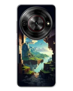 Чехол для ZTE Nubia Focus 5G с картинкой «Вид из пещеры»