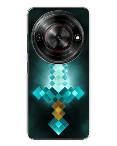 Чехол для ZTE Nubia Focus 5G с картинкой «Алмазный меч неон» Чехол для ZTE Nubia Focus 5G с картинкой «Алмазный меч неон»