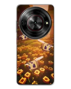 Чехол для ZTE Nubia Focus 5G с картинкой «Поле подсолнухов»