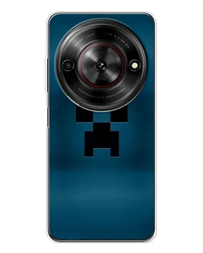 Чехол для ZTE Nubia Focus 5G с картинкой «Крипер текстура» Чехол для ZTE Nubia Focus 5G с картинкой «Крипер текстура»
