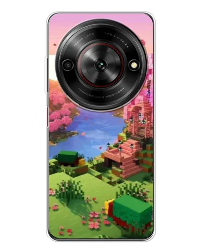 Чехол для ZTE Nubia Focus 5G с картинкой «Розовое дерево Minecraft» Чехол для ZTE Nubia Focus 5G с картинкой «Розовое дерево Minecraft»
