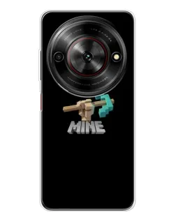 Чехол для ZTE Nubia Focus 5G с картинкой «Алмазная кирка»