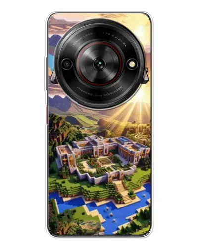 Чехол для ZTE Nubia Focus 5G с картинкой «Minecraft панорама» Чехол для ZTE Nubia Focus 5G с картинкой «Minecraft панорама»