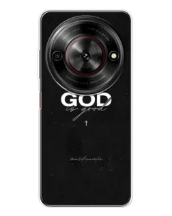 Чохол для ZTE Nubia Focus 5G з картинкою «GOD — Бог над усім»