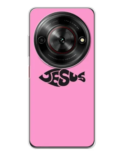 Чохол для ZTE Nubia Focus 5G з картинкою «Рожевий символ Jesus»