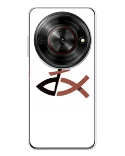 Чохол для ZTE Nubia Focus 5G з картинкою «Риба та хрест»