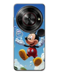 Чехол для ZTE Nubia Focus 5G с картинкой «Mickey и мыльные пузыри»