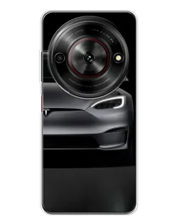 Чехол для ZTE Nubia Focus 5G с картинкой «Tesla Model S Look»