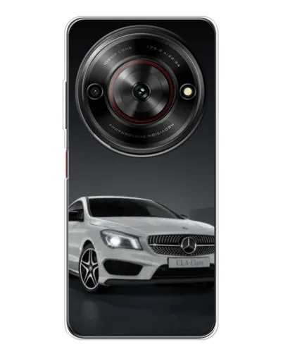 Чехол для ZTE Nubia Focus 5G с картинкой «Mercedes AMG GT Silver»