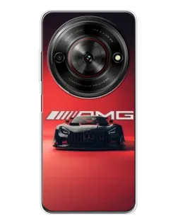 Чехол для ZTE Nubia Focus 5G с картинкой «Mercedes AMG — красная линия»