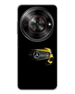 Чехол для ZTE Nubia Focus 5G с картинкой «Mercedes — ретро стиль»