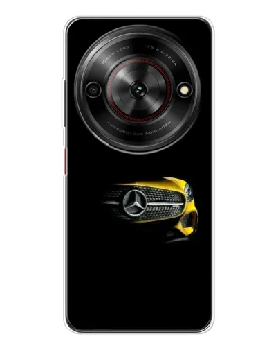Чехол для ZTE Nubia Focus 5G с картинкой «Mercedes — ретро стиль»