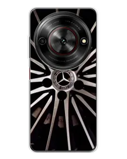 Чехол для ZTE Nubia Focus 5G с картинкой «Диск Mercedes»