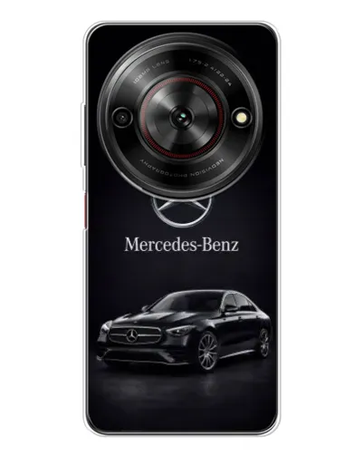 Чехол для ZTE Nubia Focus 5G с картинкой «Mercedes — решетка радиатора»