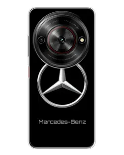 Чехол для ZTE Nubia Focus 5G с картинкой «Mercedes Silver Logo»