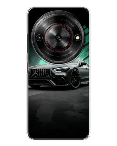 Чехол для ZTE Nubia Focus 5G с картинкой «Темный Mercedes AMG»