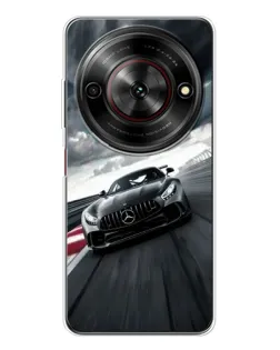Чехол для ZTE Nubia Focus 5G с картинкой «Гоночный Mercedes AMG»