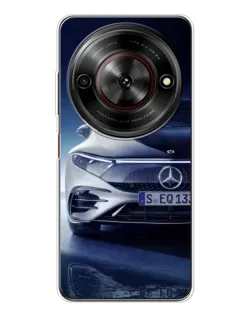 Чехол для ZTE Nubia Focus 5G с картинкой «Mercedes EQ — будущее»
