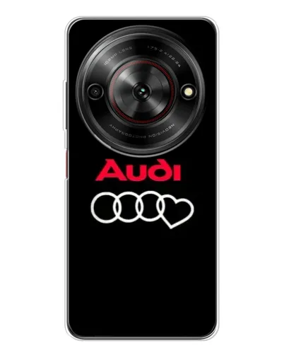 Чехол для ZTE Nubia Focus 5G с картинкой «Логотип Audi Heart»