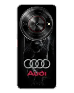 Чехол для ZTE Nubia Focus 5G с картинкой «Пантера и Audi»