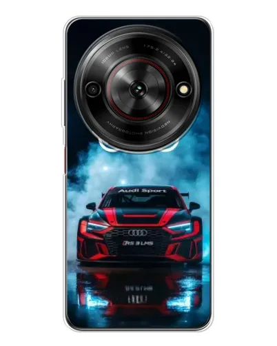 Чехол для ZTE Nubia Focus 5G с картинкой «Audi Sport — неон»
