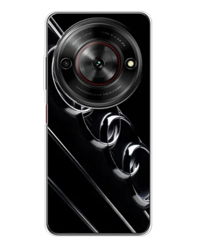 Чехол для ZTE Nubia Focus 5G с картинкой «Audi — абстрактные кольца»