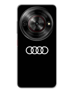 Чехол для ZTE Nubia Focus 5G с картинкой «Audi White Logo»
