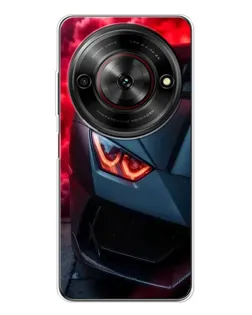 Чехол для ZTE Nubia Focus 5G с картинкой «Lamborghini красное сияние» Чехол для ZTE Nubia Focus 5G с картинкой «Lamborghini красное сияние»