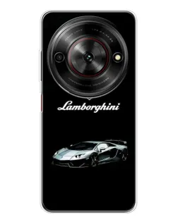 Чехол для ZTE Nubia Focus 5G с картинкой «Логотип Lamborghini классика»