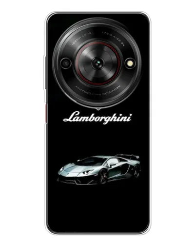 Чехол для ZTE Nubia Focus 5G с картинкой «Логотип Lamborghini классика»