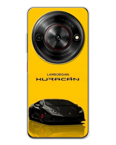 Чехол для ZTE Nubia Focus 5G с картинкой «Lamborghini Huracan черный»