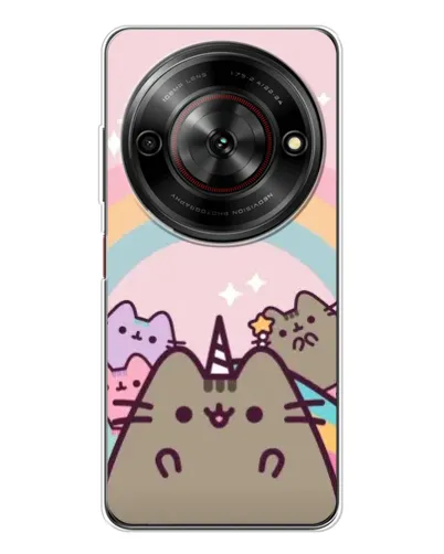 Чехол для ZTE Nubia Focus 5G с картинкой «Единорог Pusheen»